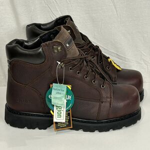 GANDER MOUNTAIN Men's Rugged Force Safety-Toe EH Work Boot Sz 13 W Brown